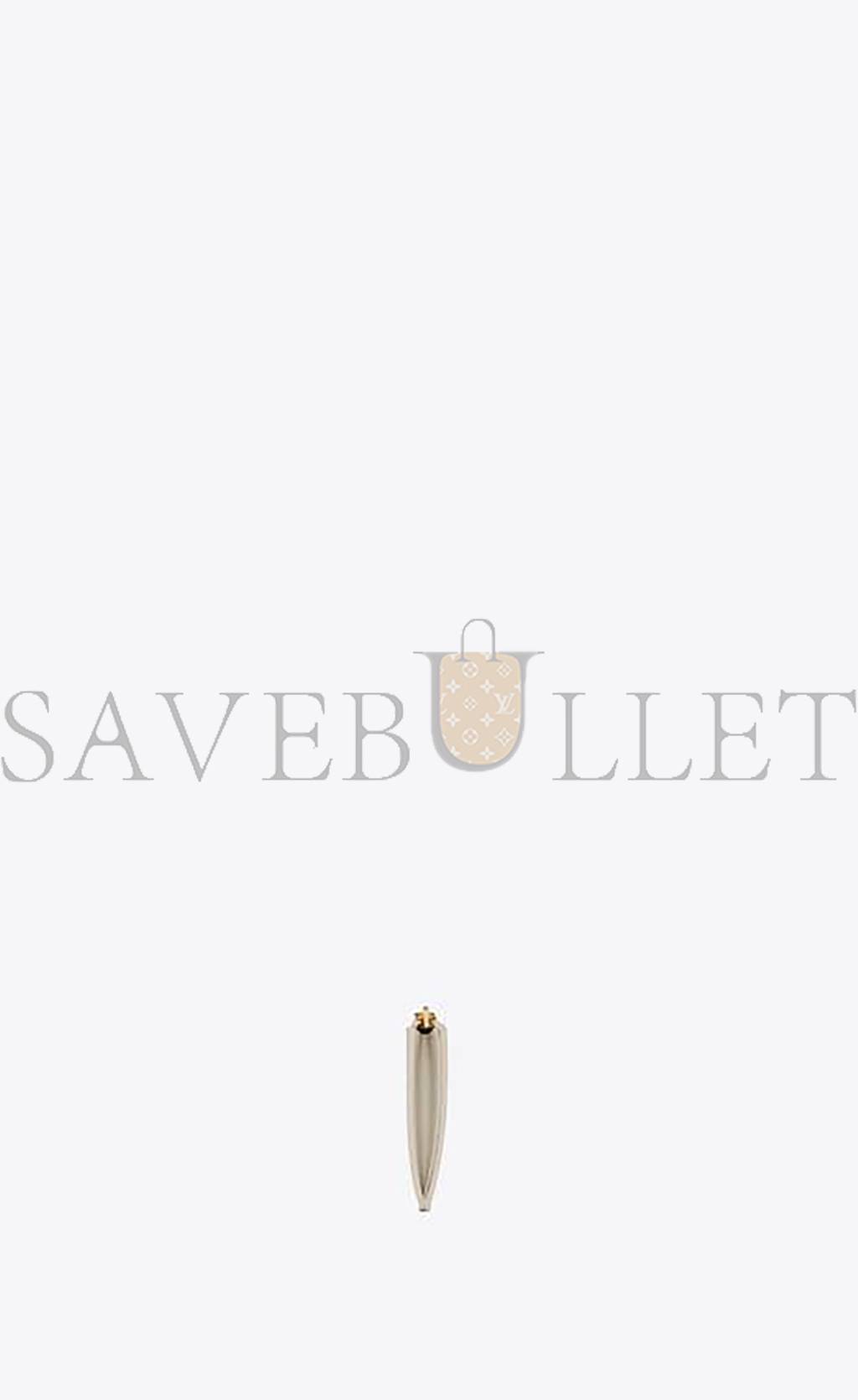 Y*L cassandre matelassÉ fragments zipped card case in grain de poudre embossed leather 607915bow019207 (13*8*2cm)