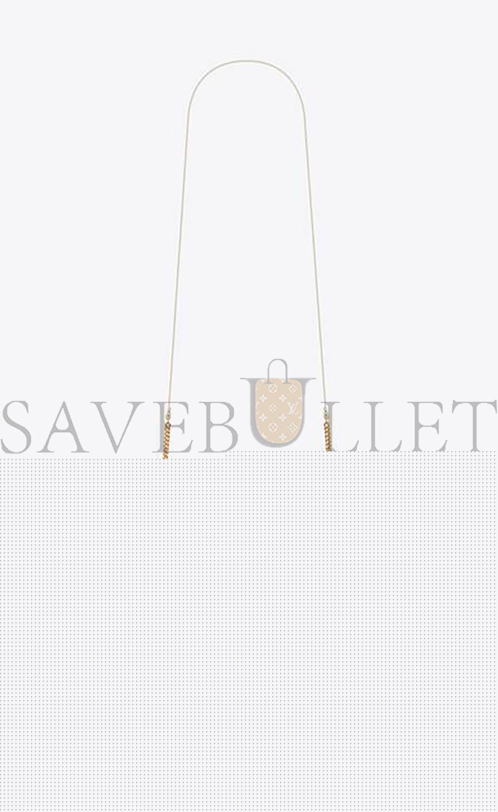 Y*L cassandre phone holder with strap in smooth leather 6350950u40j9207 (18*11*2.5cm)