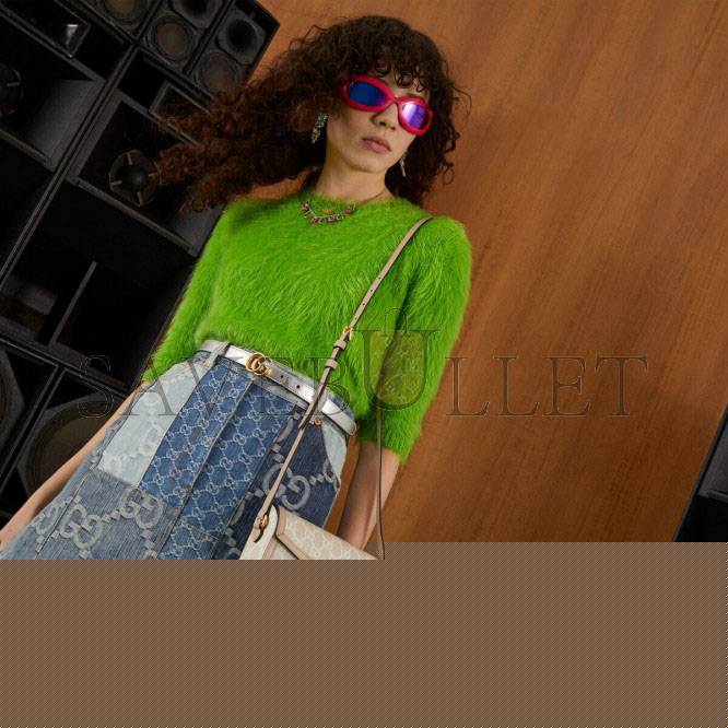 G*u*i horsebit 1955 mini bag 658574 (20.5*14*5cm)