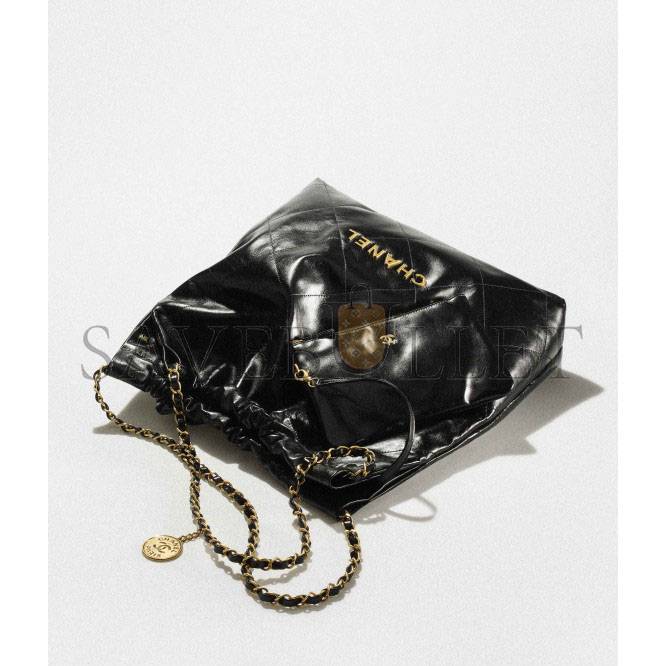 Ch*el 22 large handbag gold hardware as3262 b08037 94305 (48*45*10cm)