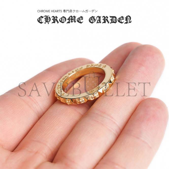 Ch**me He**ts 22k gold true fucking punk ring