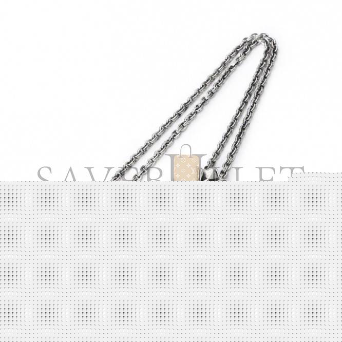 Ch**me He**ts large double cross pendant