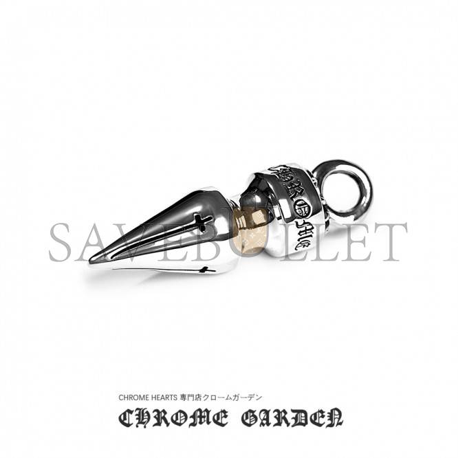 Ch**me He**ts small spike pendant