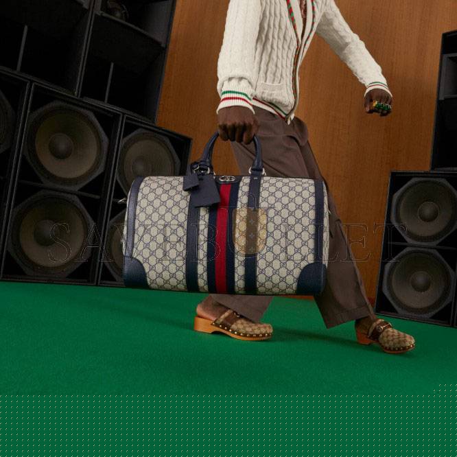 G*u*i ophidia medium duffle bag 681295 9c2sn 4076 (44*27*24cm)