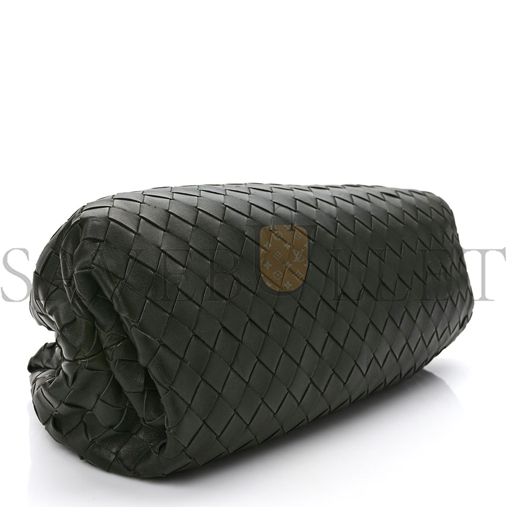 bo*te*ga Ve*ne*ta nappa maxi intrecciato the pouch oversized clutch camping (36*20*6cm)
