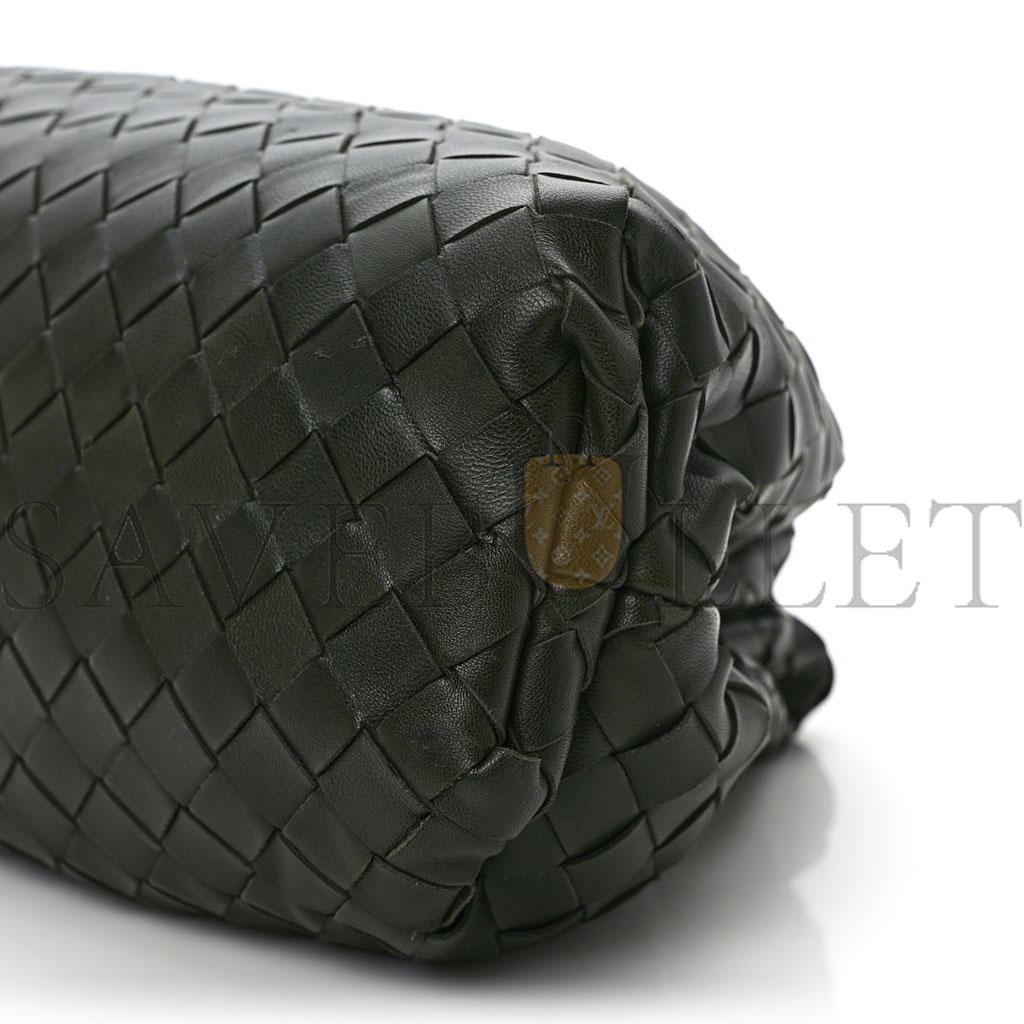 bo*te*ga Ve*ne*ta nappa maxi intrecciato the pouch oversized clutch camping (36*20*6cm)