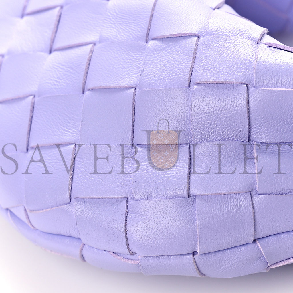 bo*te*ga Ve*ne*ta nappa intrecciato candy jodie wisteria (18*12*8cm)