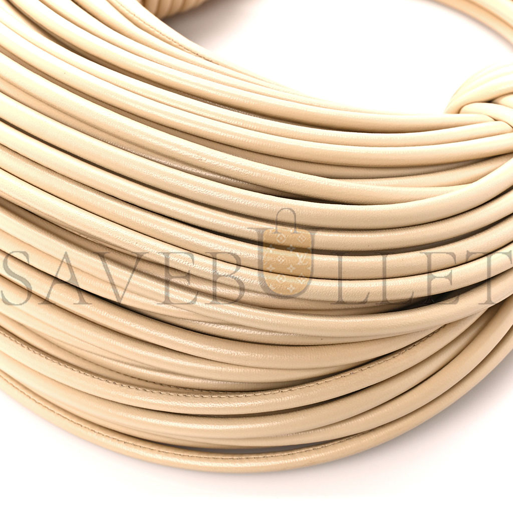 bo*te*ga Ve*ne*ta nappa mini tubular double knot porridge (26*10*9cm)