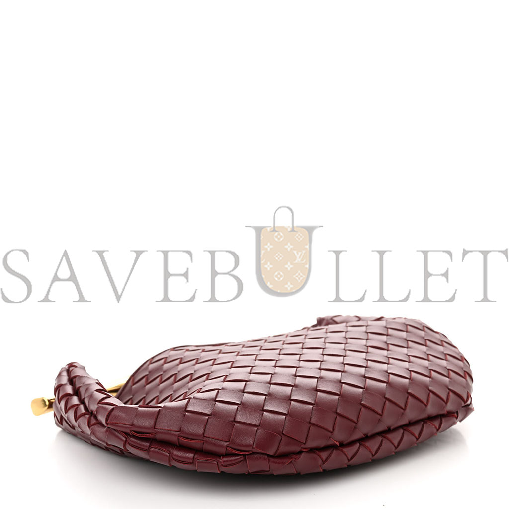 bo*te*ga Ve*ne*ta nappa intrecciato sardine bag barolo (34*23*3cm)