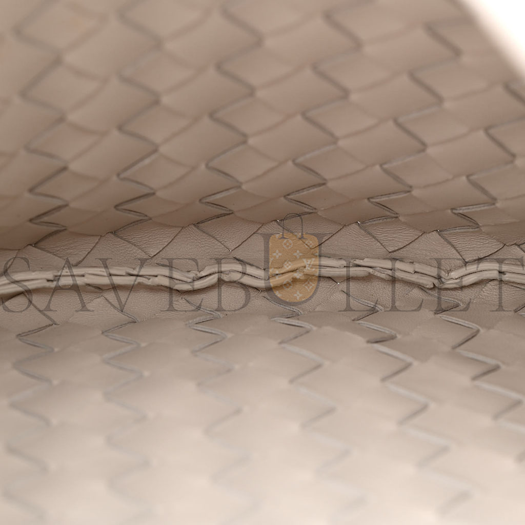 bo*te*ga Ve*ne*ta nappa intrecciato sardine bag chalk (36*23*3cm)