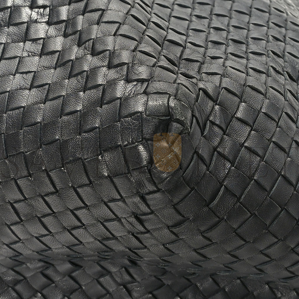 bo*te*ga Ve*ne*ta nappa intrecciato large tote black (39*30*22cm)