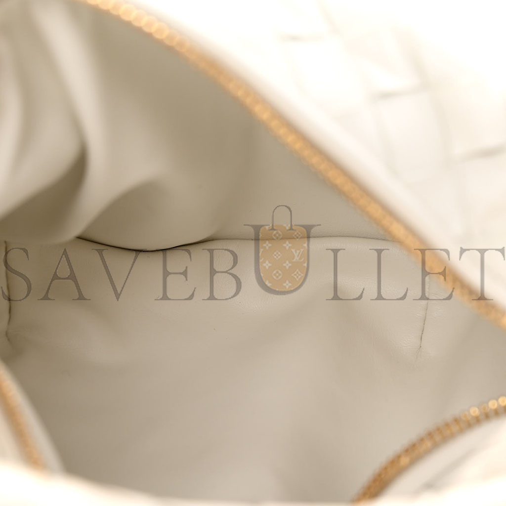 bo*te*ga Ve*ne*ta nappa intrecciato mini heart jodie white (25*13*8cm)