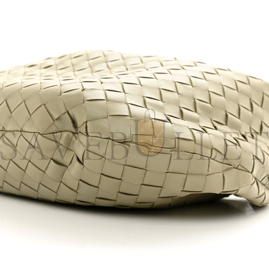 bo*te*ga Ve*ne*ta nappa intrecciato teen jodie hobo travertine (37*21cm)