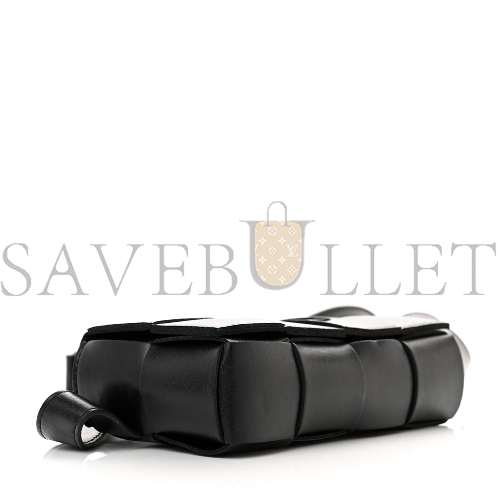 bo*te*ga Ve*ne*ta nappa maxi intreccio the belt cassette bag black (18*5*10cm)