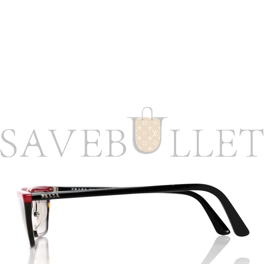 Pra*a catwalk sunglasses spr 19u black red