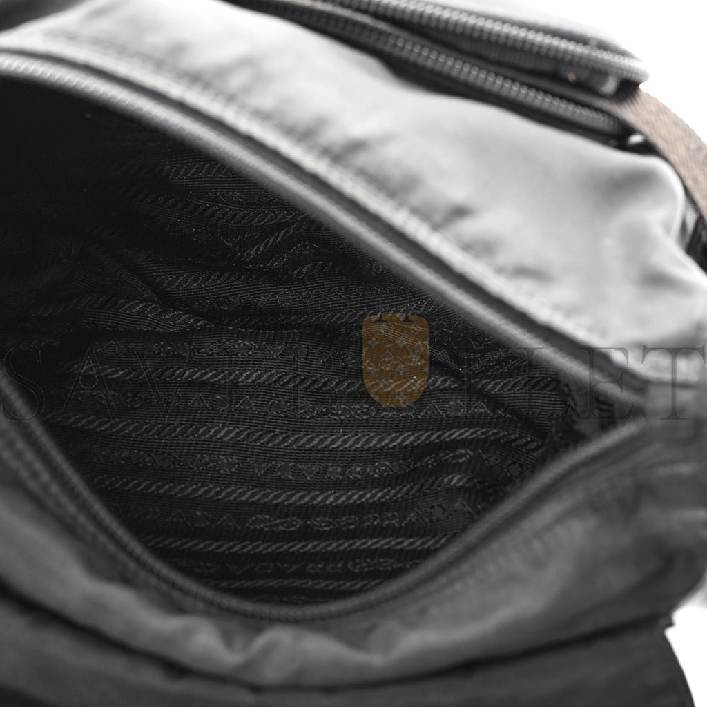 Pra*a nylon vela messenger black (23*22*10cm)