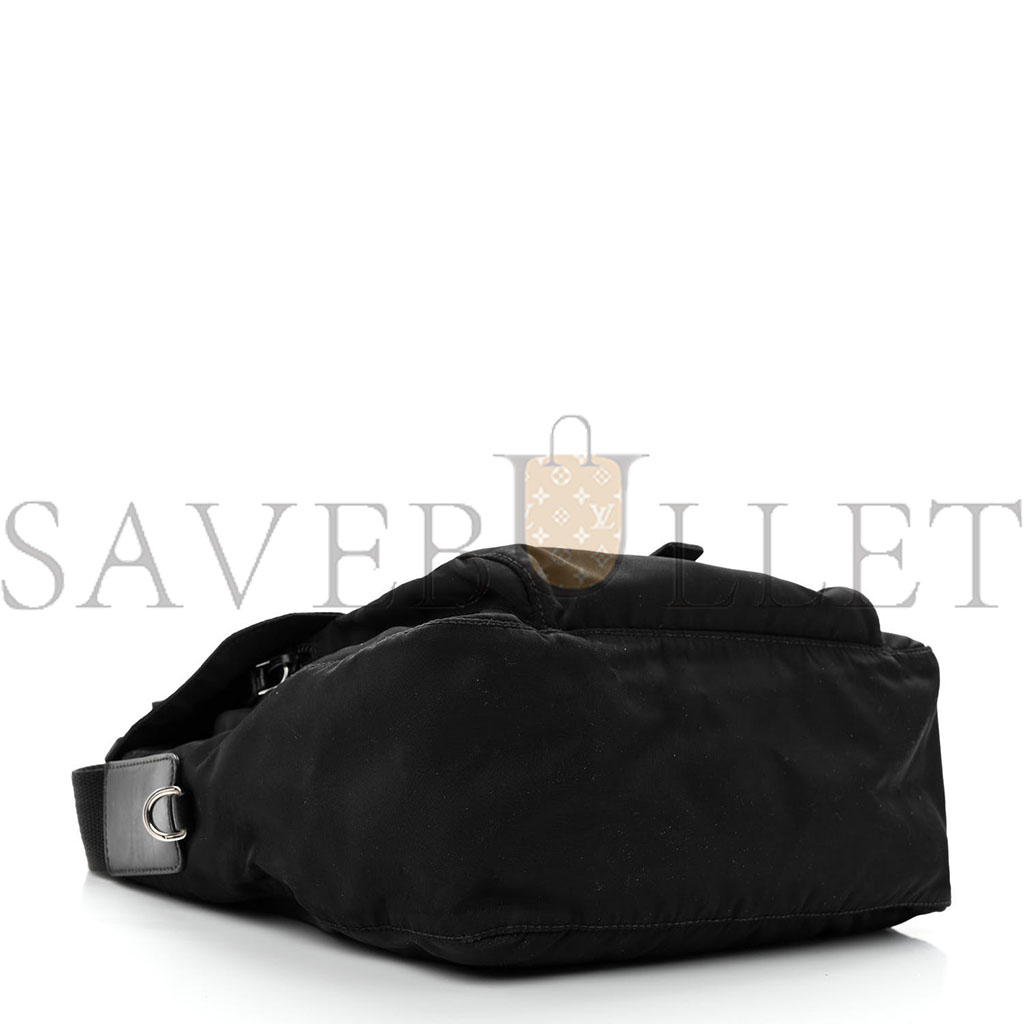 Pra*a nylon vela messenger black (23*22*10cm)