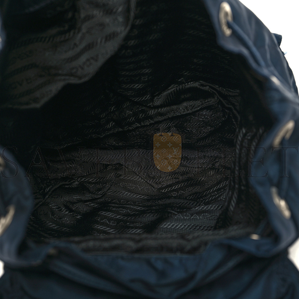 Pra*a nylon vela small backpack navy (32*29*15cm)