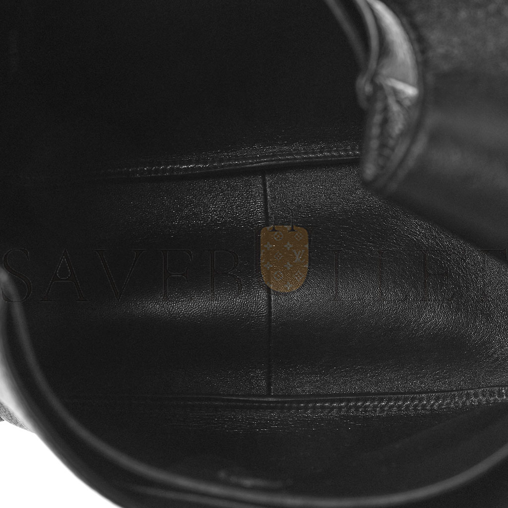 Pra*a vitello daino dynamique hobo black (23*20*13cm)