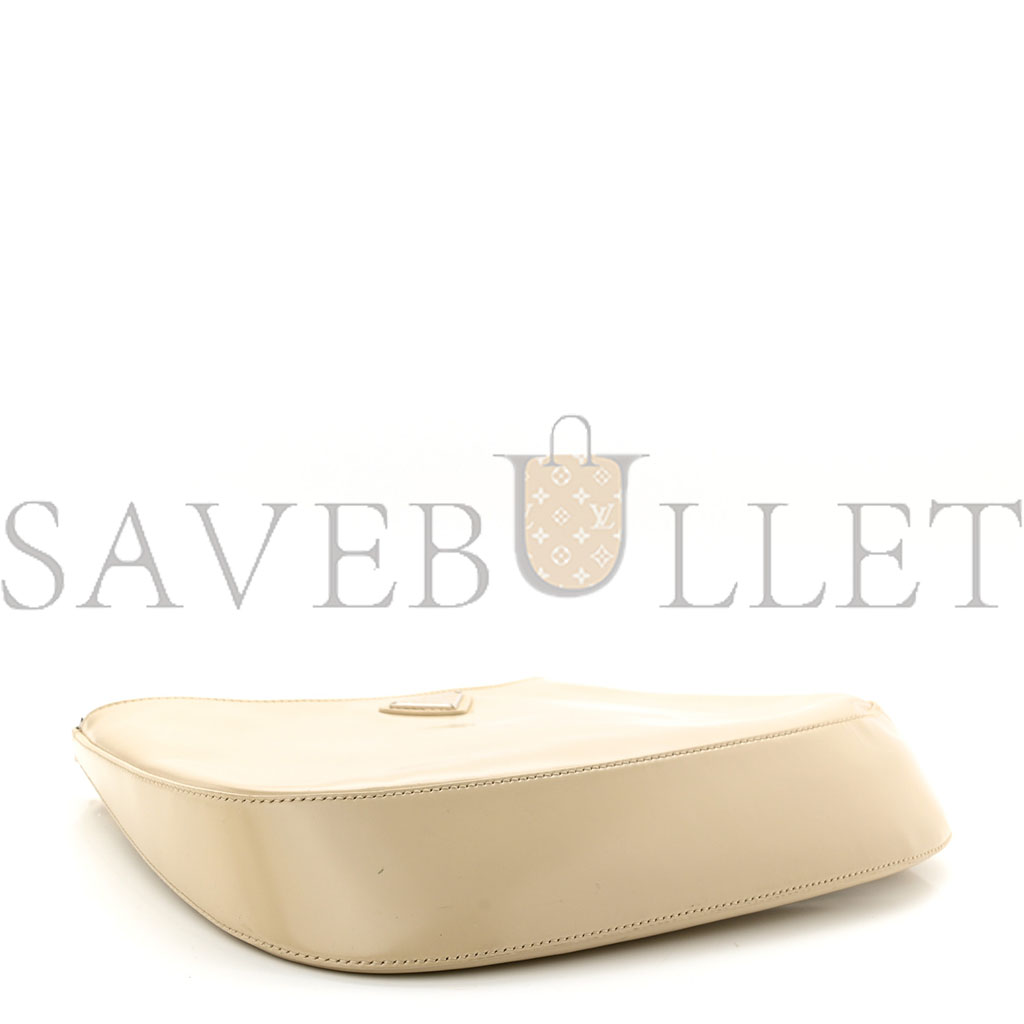 Pra*a spazzolato cleo shoulder bag deserto (27*23*5cm)