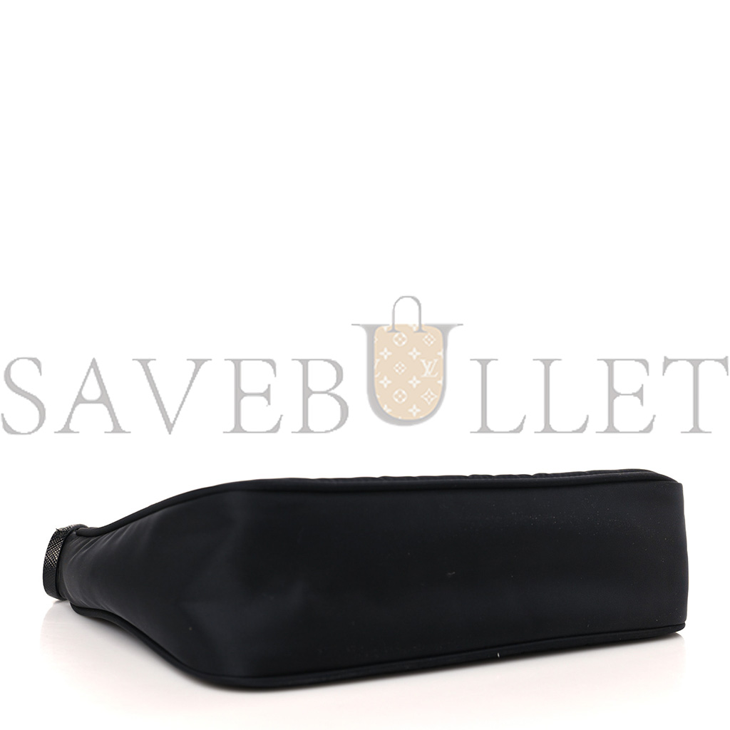 Pra*a tessuto nylon mini re-edition 2000 bag black (22*13*5cm)