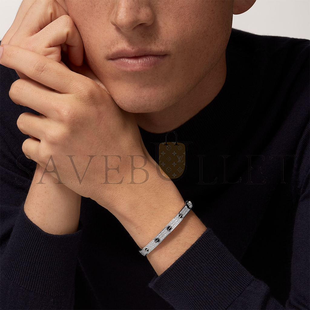 ca*t*er love bracelet, Di*m*nd-paved, ceramic n6032417