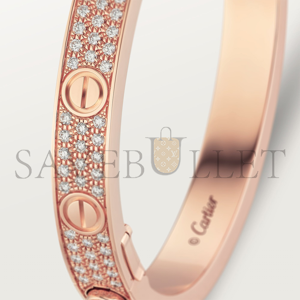 ca*t*er love bracelet, Di*m*nd-paved n6036917