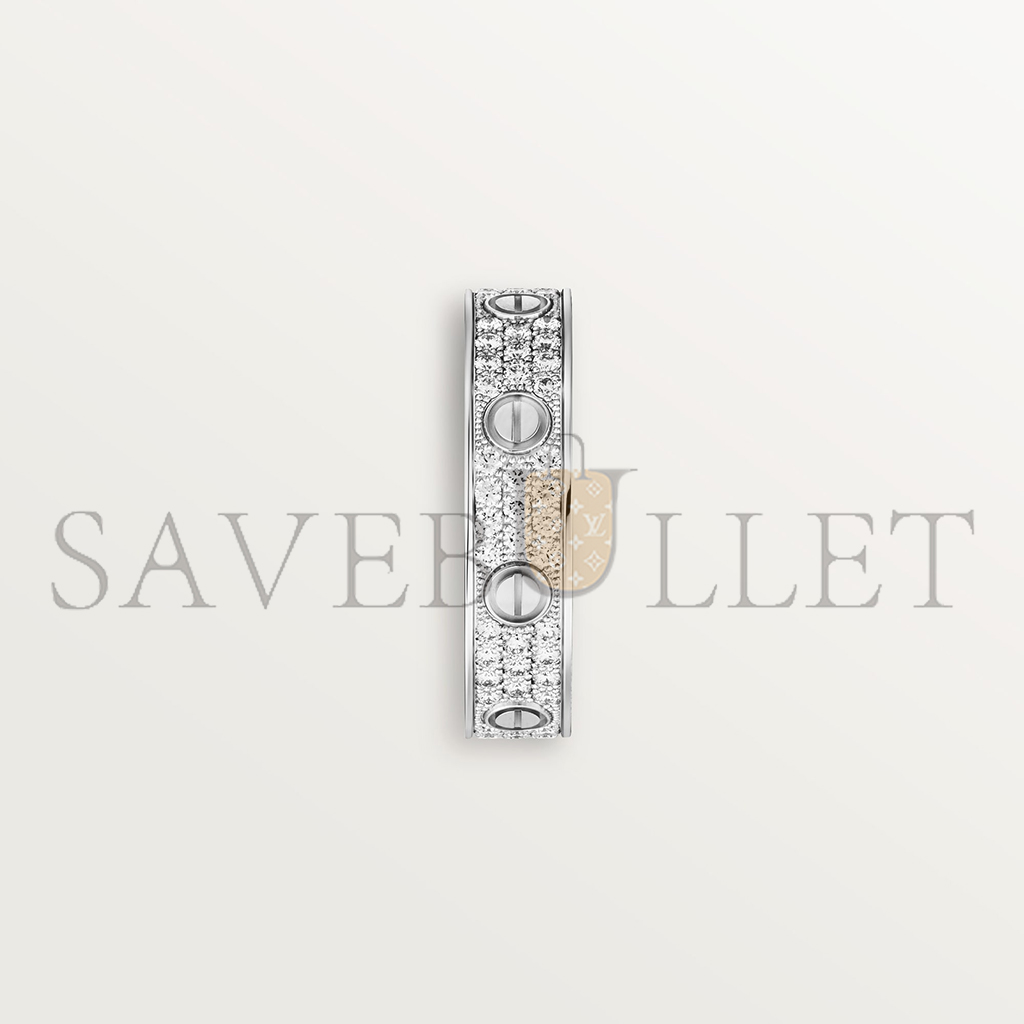 ca*t*er love wedding band, Di*m*nd-paved b4083400
