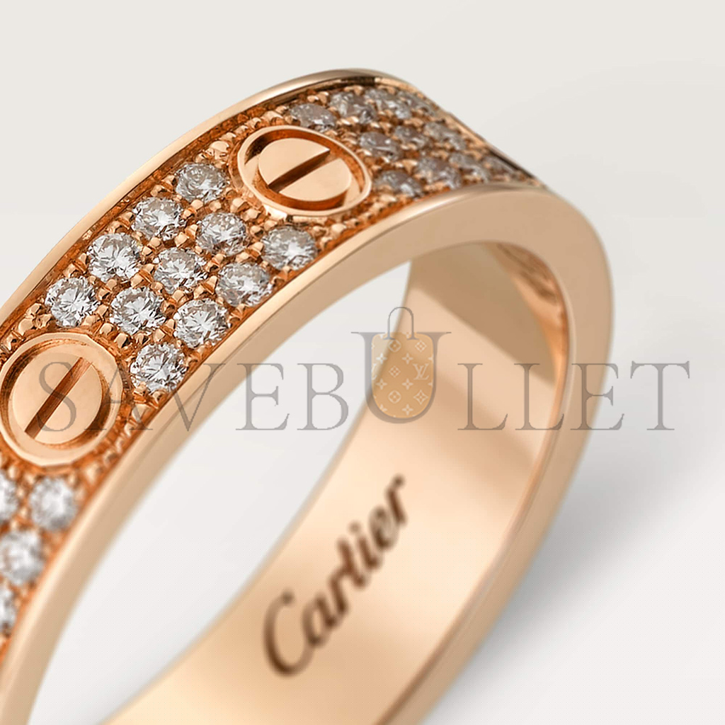 ca*t*er love wedding band, Di*m*nd-paved b4085800