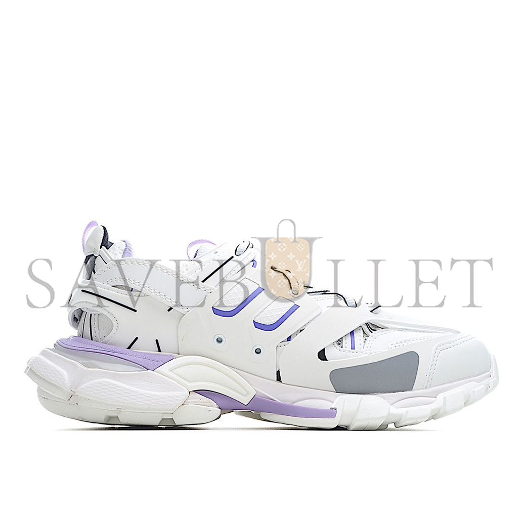 Ba*len*cia*ga wmns track sneaker white lilac 542023w3gc30225