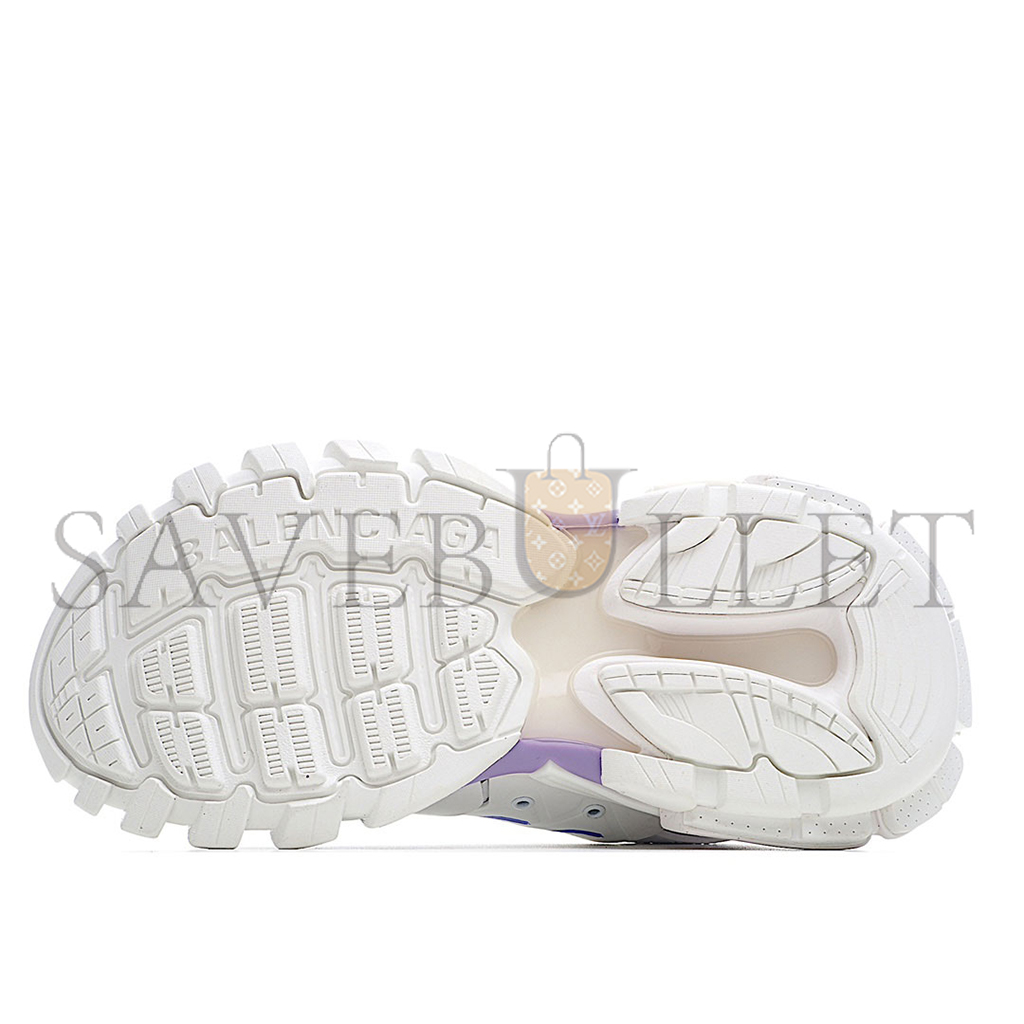 Ba*len*cia*ga wmns track sneaker white lilac 542023w3gc30225
