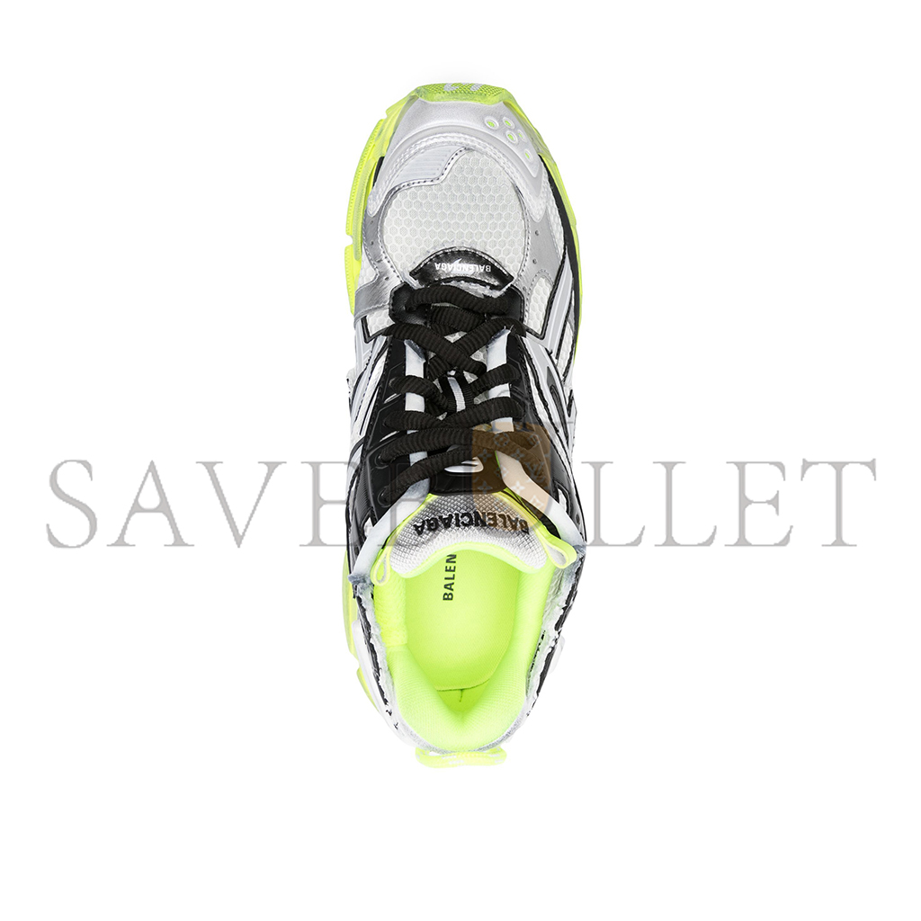 Ba*len*cia*ga runner sneaker white fluo yellow 677403w3rbp1093