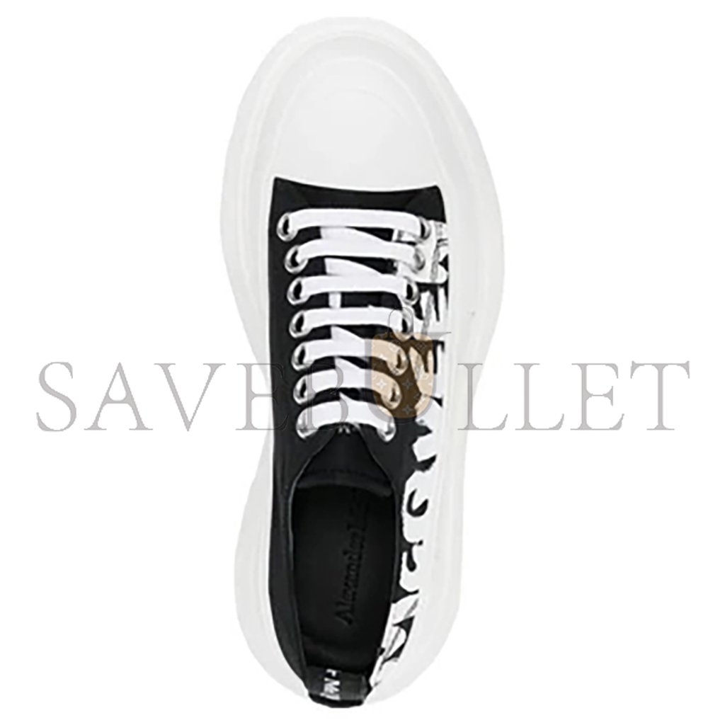 Ale*d*r m*q*en tread slick low lace up graffiti shoes 708753w4rq21041