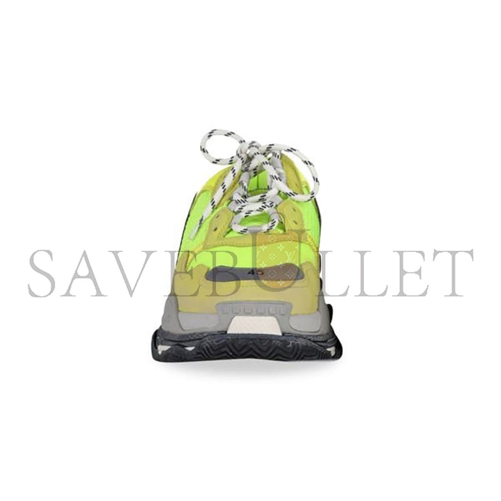 Ba*len*cia*ga triple s yellow fluo low top sneakers 524039w09o31801