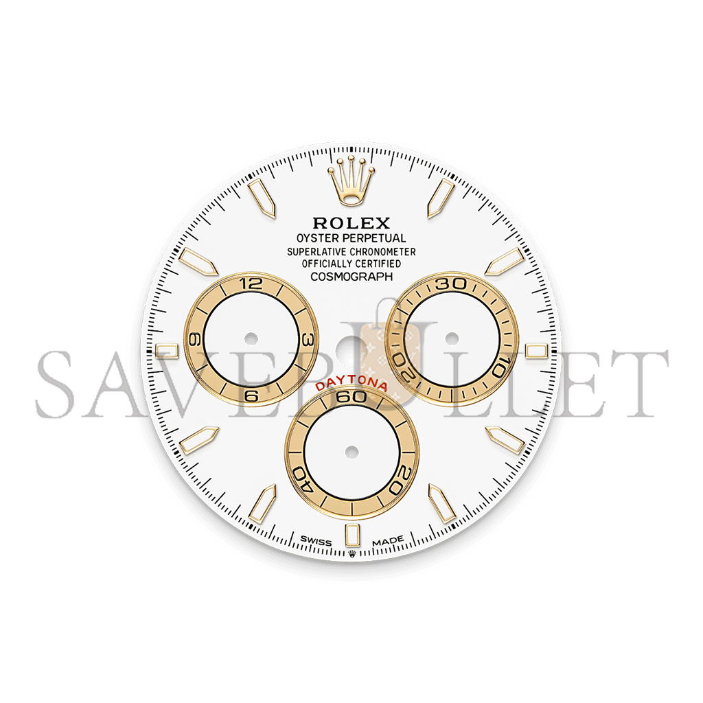 R*l*x cosmograph daytona oyster, 40 mm, yellow gold watch 126508