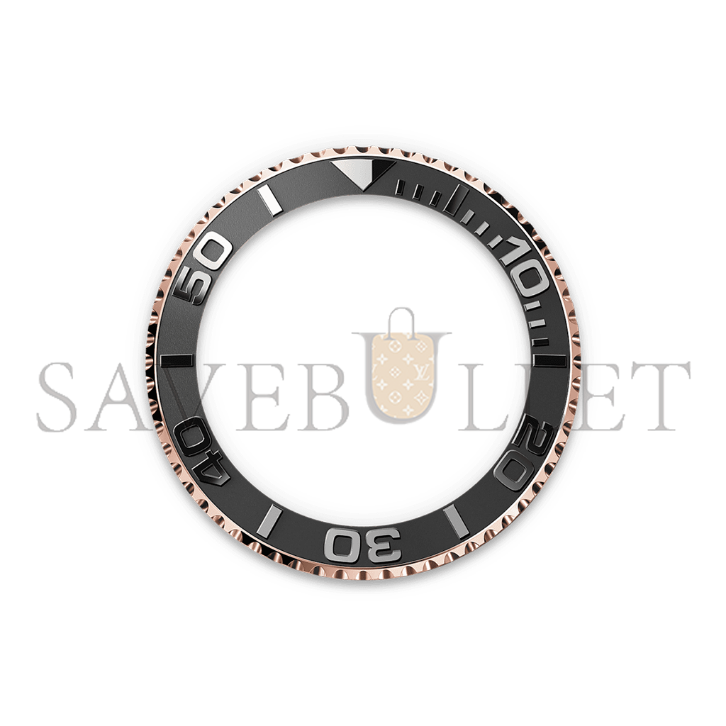 R*l*x yacht-master 40 oyster, 40 mm, everose gold watch 126655