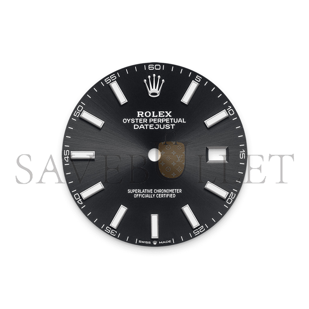 R*l*x datejust 41 oyster, 41 mm, oystersteel and white gold watch 126334-0017