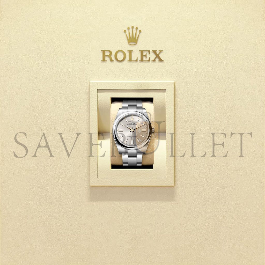 R*l*x oyster perpetual 41 oyster, 41 mm, oystersteel watch 124300-0001