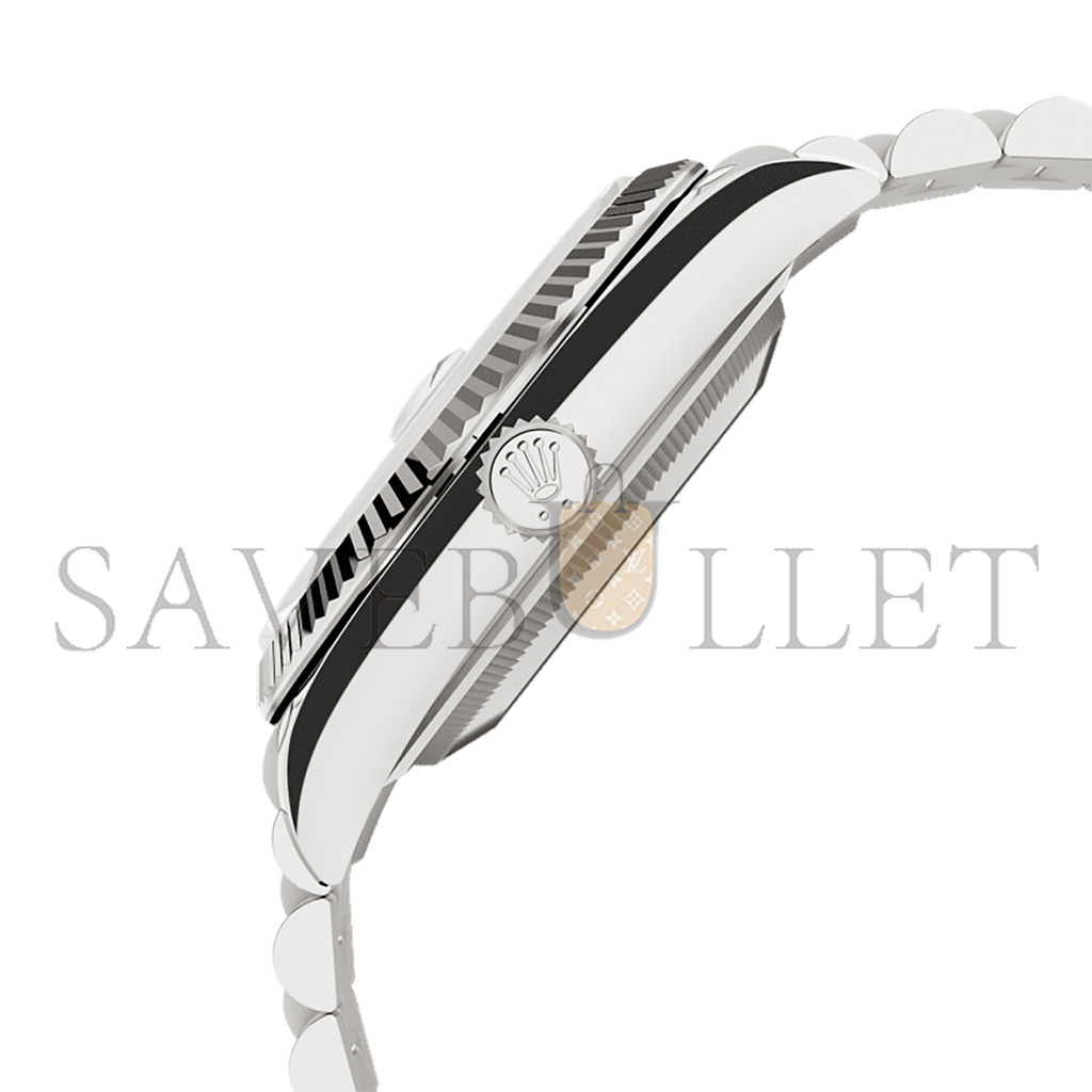 R*l*x day-date 36 oyster, 36 mm, white gold watch 128239-0023