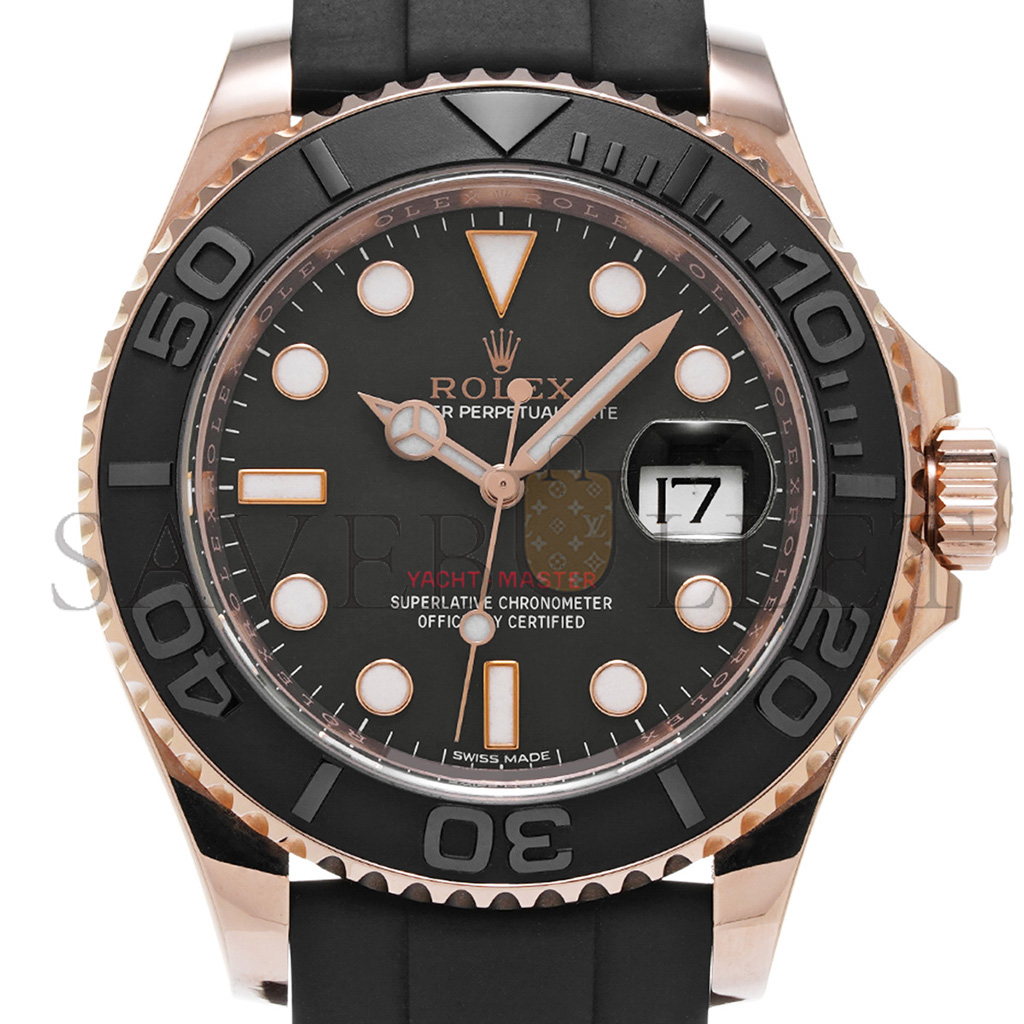 R*l*x yacht-master black 40mm watch 116655