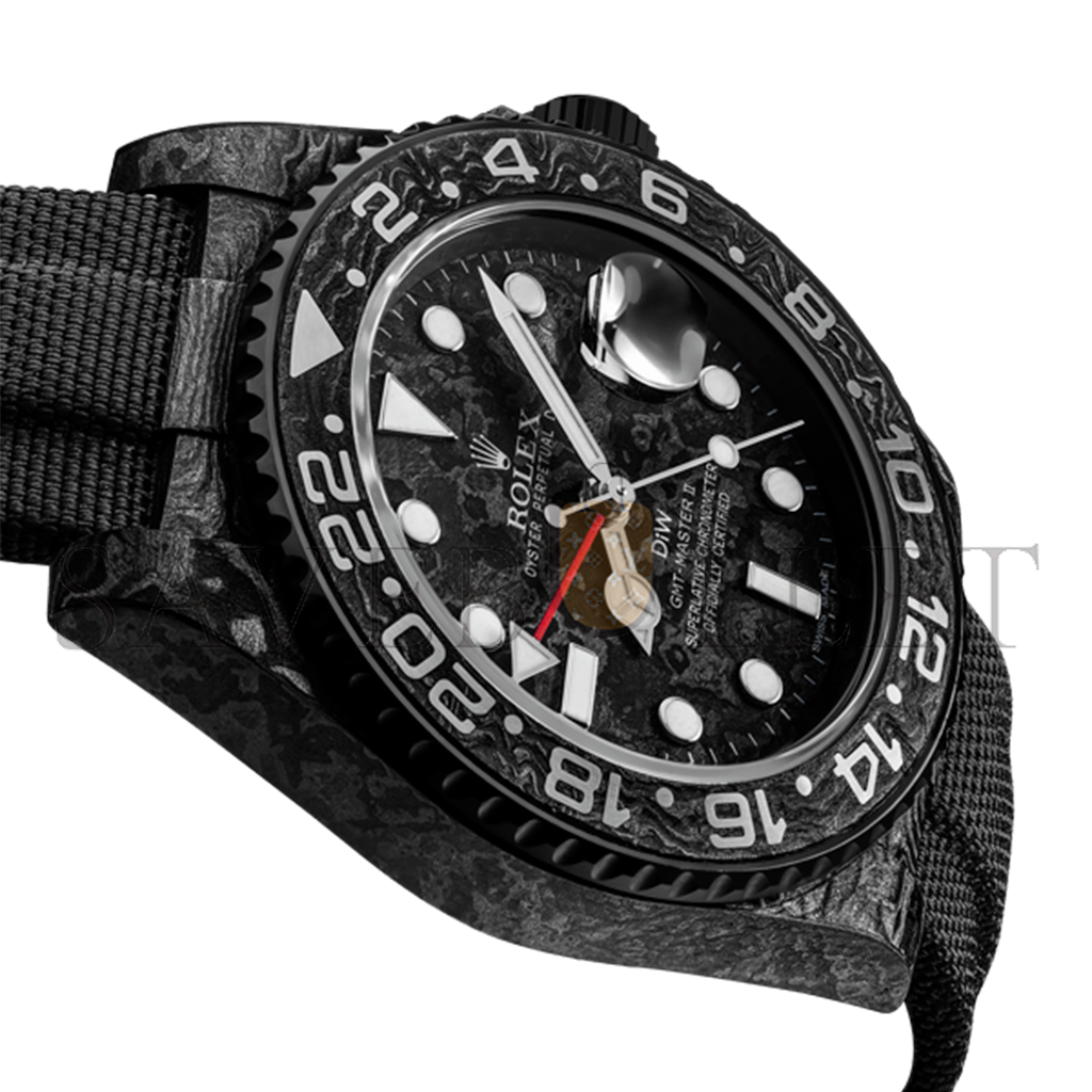 R*l*x gmt-master ii diw all black watch 116710