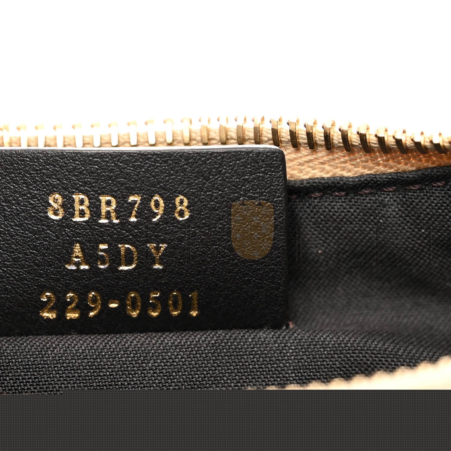 F**di vitello grace matte small F**digraphy hobo bag nuvola (28*23*10cm)