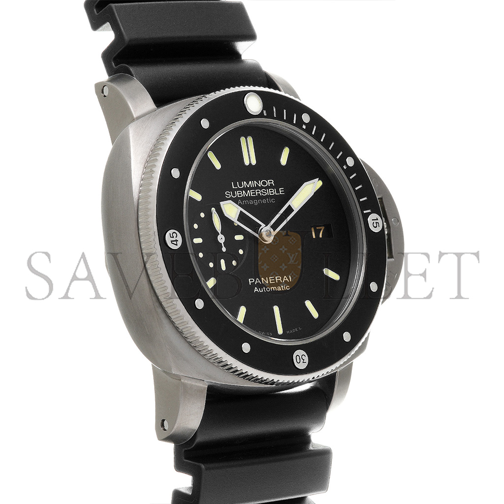 Pa*e*ai luminor submersible amagnetic watch pam00389