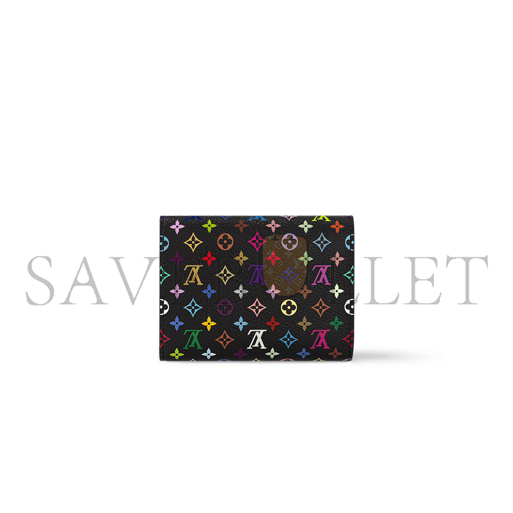 l**is V*t*n murakami lv x tm victorine wallet m14163 (12*9.5*2.5cm)