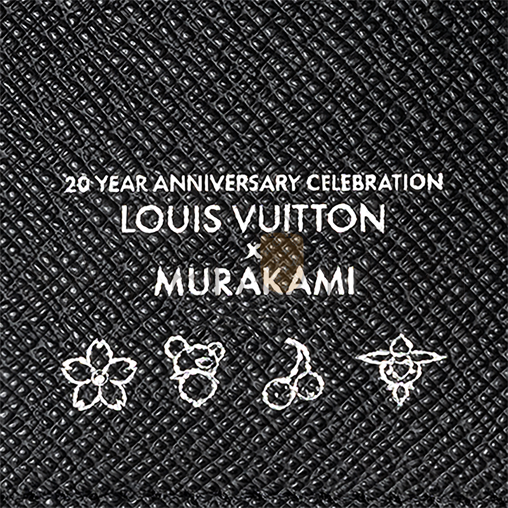 l**is V*t*n murakami lv x tm victorine wallet m14163 (12*9.5*2.5cm)