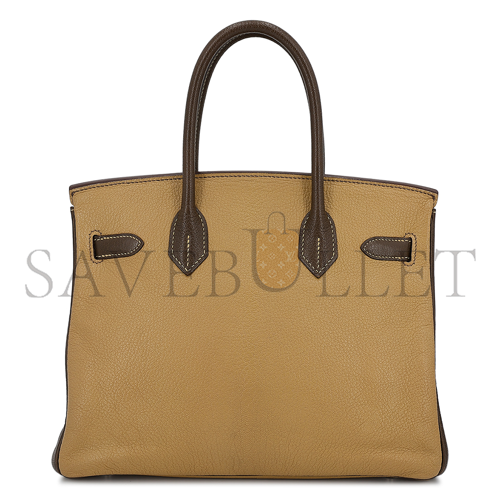 H**mes birkin 35 matte silver buckle bag 10073926 (35*25*18cm)