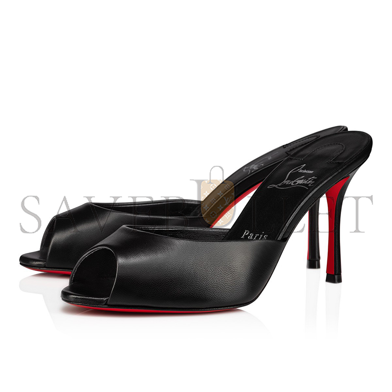 Ch**an louboutin me dolly 85 mm mules-nappa leather-black-women 1230537b439