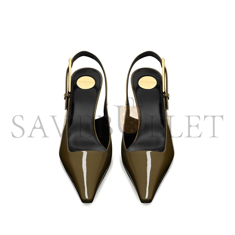Y*L lee slingback pumps in patent leather 8191611tv003305