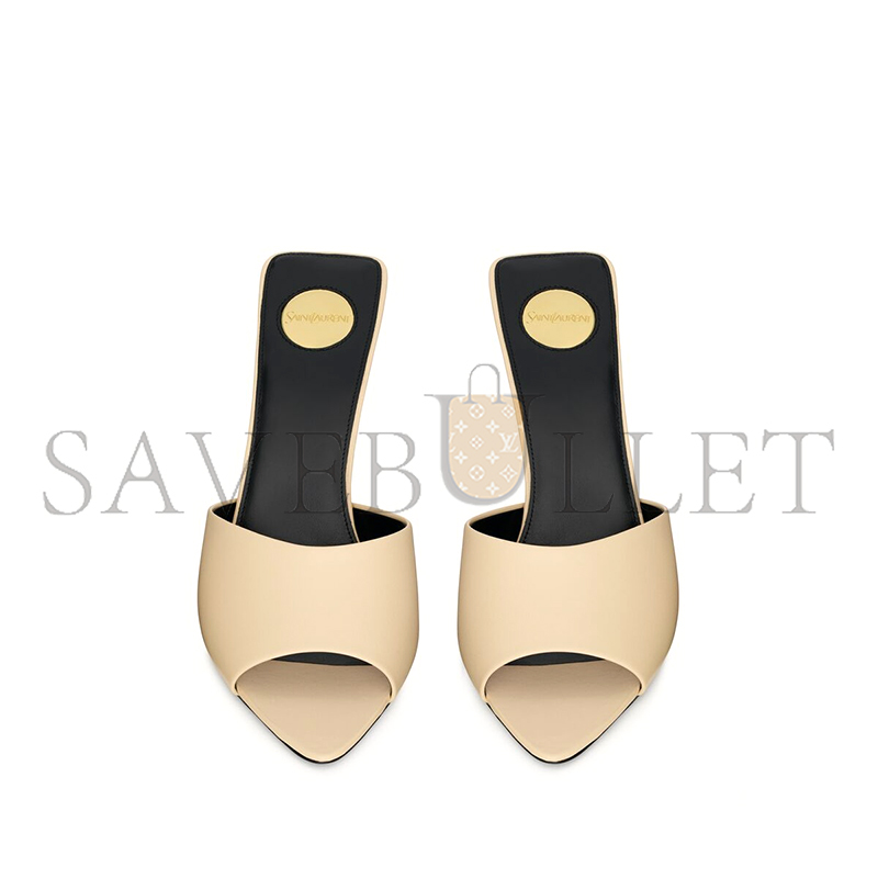 Y*L romy mules in smooth leather 806669aacsq9928