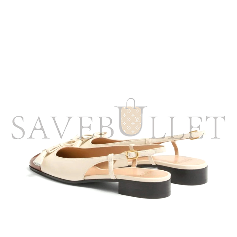 VALENTINO VALET DU ROI KID SLINGBACK BALLERINA 25MMM 6W0S0MH0DDT_AHA